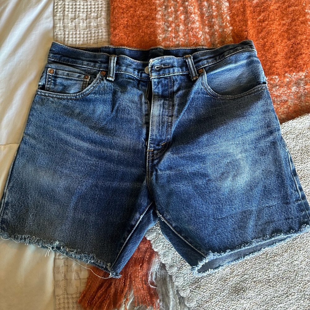 Levi's Denim Cutoff Shorts 517 original size 34x34